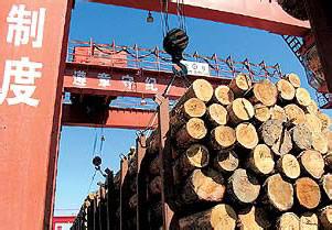 前三季度二连口岸木材进口呈现量减价增态势