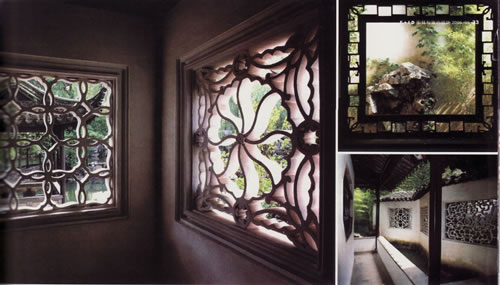 江南私家园林的花窗艺术