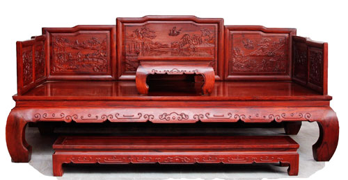 传统红木家具罗汉床的由来及发展史