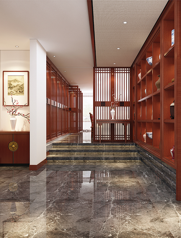 红木家具展馆中式设计古典风格之美