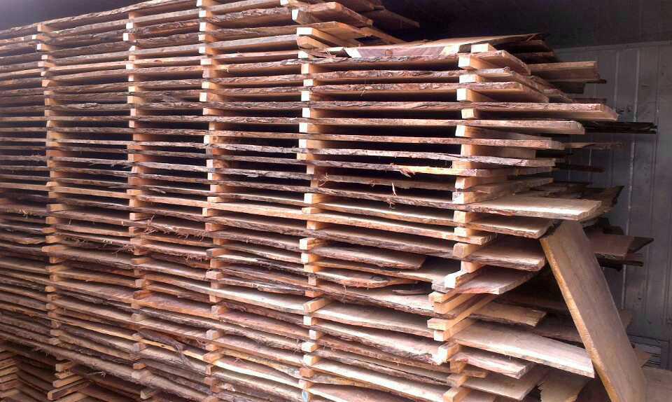 红木家具制造中材质的干燥方法