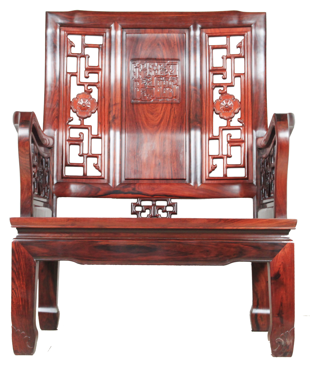 航管红木 沙发椅（63型大明）专利号：ZL 2010 3 0501103.9