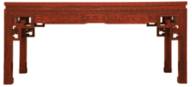 航管红木 画案（喜上眉梢） 专利号：ZL 2011 3 0429751.2