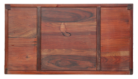 艺雕红木 卧房衣柜（2富贵平安） 专利号：ZL 2011 3 0137355.2