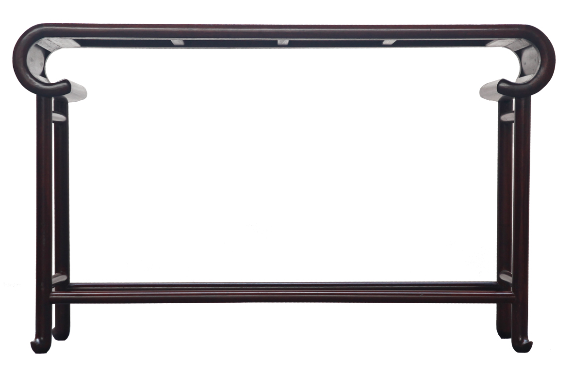 允典红木  琴桌（04型红色7分光） 专利号： ZL   2012   3  0506608.3