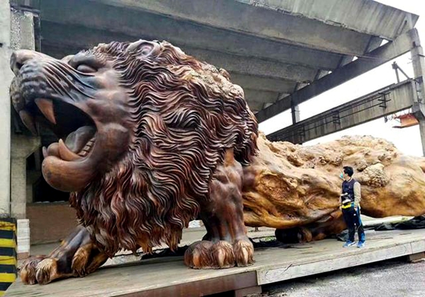 霸气！东方巨狮落户中国！