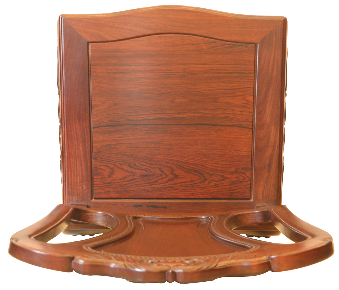艺尊轩红木   餐台椅（98030型西式） 专利号： ZL 2012   3 0095322.0