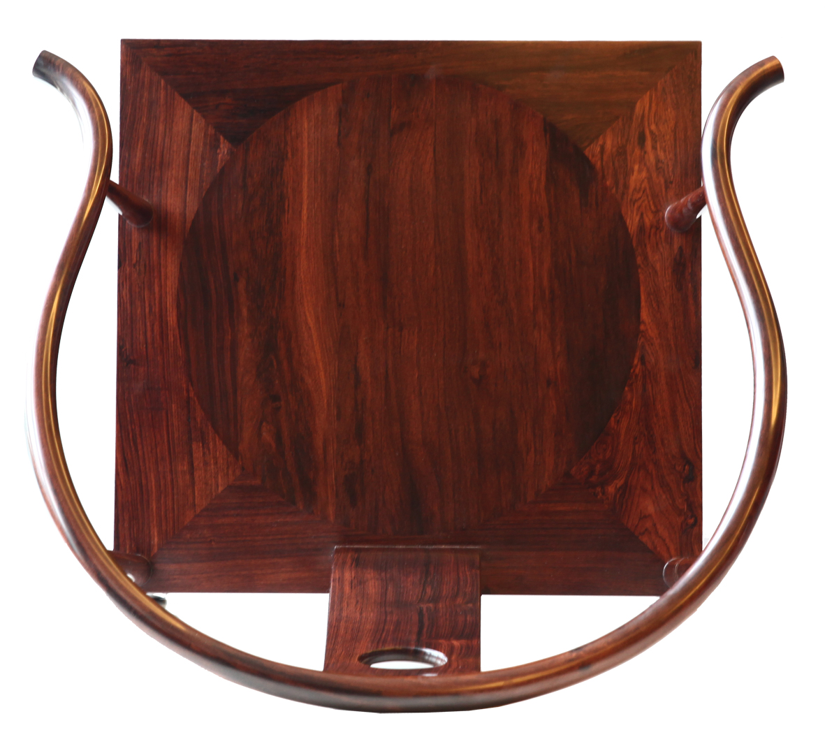 艺尊轩红木      圈椅（天圆地方） 专利号： ZL 2012     3      0257008.8
