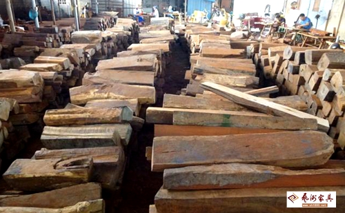 小批量成交或将成为红木原材市场的主流