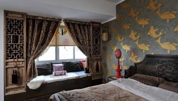贵气天成：琳琅满目的红木卧室装修实景图大全！
