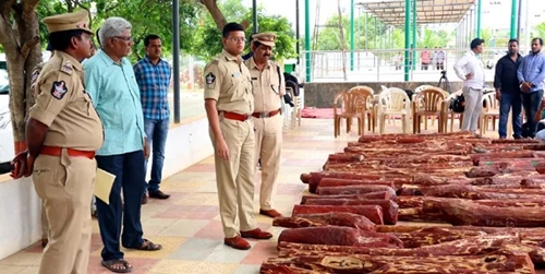 印度安得拉邦有意向拍卖4 500吨紫檀木，卡纳塔克邦破获紫檀木大宗案件